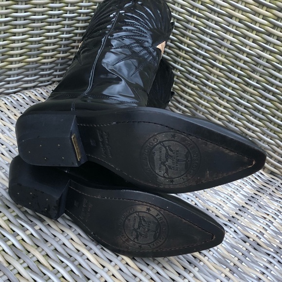 Golden Goose Wish Star Patent Leather 38 7.5 Rare - Picture 10 of 16